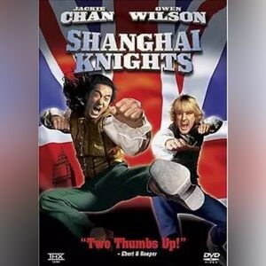 Shanghai Knights DVD Touchstone Spyglass Jackie Chan Owen Wilson Widescreen 2003